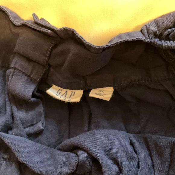 GAP Kids Navy Flutter Embroidered Shirt - Picture 7 of 9